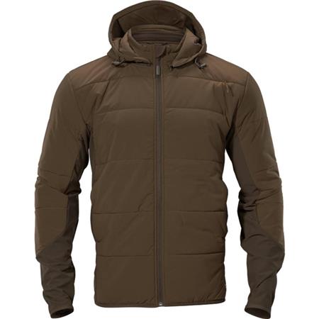 Giacca Uomo Harkila Couche Du Milieu Insulated Quadrati Arancione