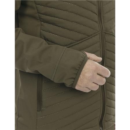 GIACCA UOMO HART IBICE HOODIE - OLIVE FONCÉ