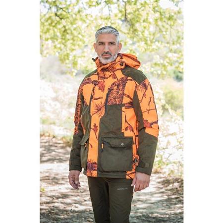 GIACCA UOMO TREELAND DI POSTO T614 - CAMUFLAJE NARANJA - MIMETICO ARANCIONE