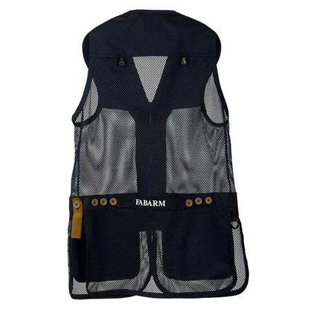 GILET BALL TRAP FABARM SUPERLATIVE SUMMER AMBIDEXTRE - MARINE