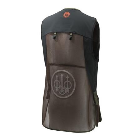 GILET BALL TRAP HOMME BERETTA SILVER PIGEON EVO VEST - VERT/MARRON