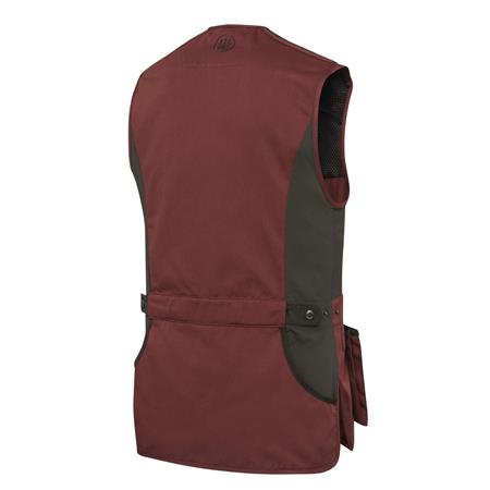 GILET BALL TRAP HOMME BERETTA TEAL SPORTING EVO - MADDER BROWN