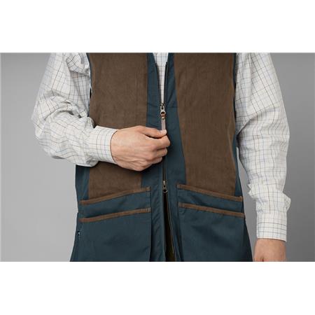 GILET BALL TRAP HOMME HARKILA RANNOCH HSP SHOOTING - MARINE