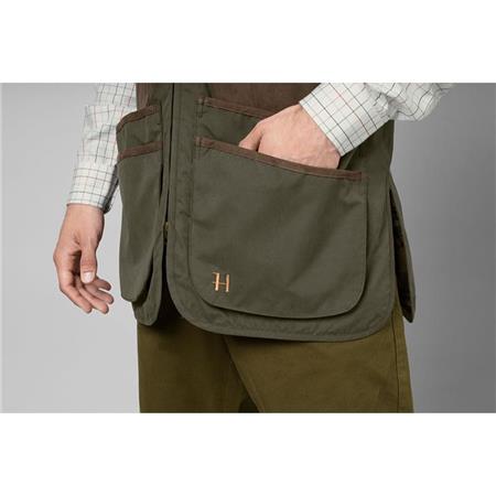 GILET CHASSE HOMME HARKILA RANNOCH HSP SHOOTING - VERT