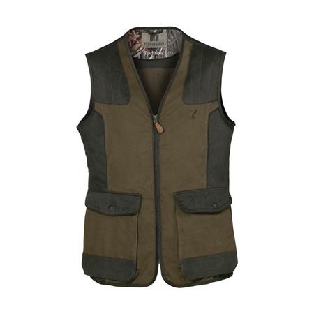 Gilet Chasse Homme Percussion Tradition Brode - Percussion - Kaki