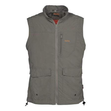 Gilet Chasse Homme Percussion Tropical Trek - Beige