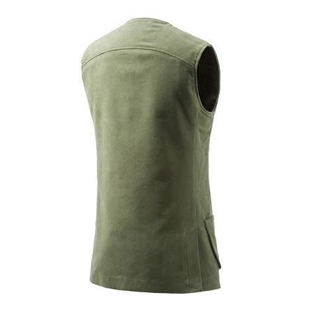 GILET DA CACCIA UOMO BERETTA MOLESKIN CLASSIC VEST - VERDE