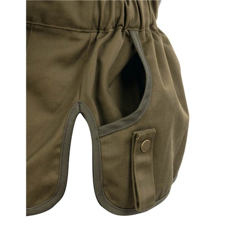 GILET DA TIRO UOMO HART PARCOURS-V - OLIVA SCURO