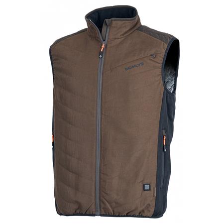 Gilet De Chasse Chauffant Prestige Somlys 209 - Marron