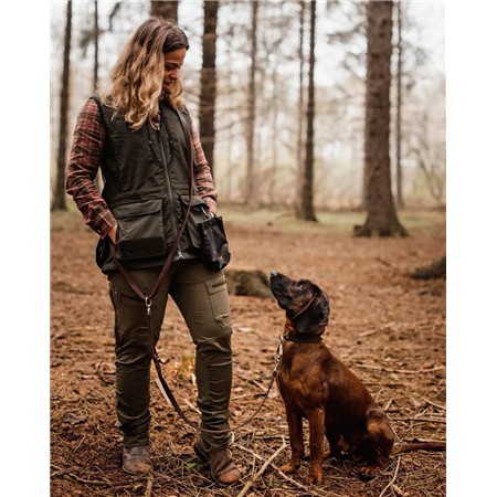 GILET DE CHASSE FEMME PINEWOOD DOG SPORTS 2.0 VEST - KAKI
