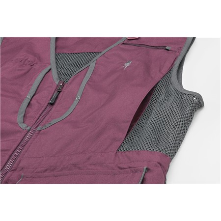 GILET DE CHASSE FEMME PINEWOOD DOG SPORTS 2.0 VEST - PLUM/ANTHRACITE