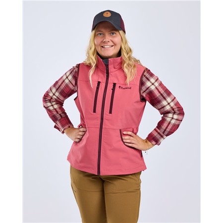 GILET DE CHASSE FEMME PINEWOOD DOG SPORTS STRETCH VEST - CHERRY PINK