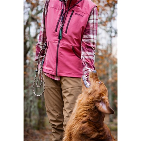 GILET DE CHASSE FEMME PINEWOOD DOG SPORTS STRETCH VEST - CHERRY PINK