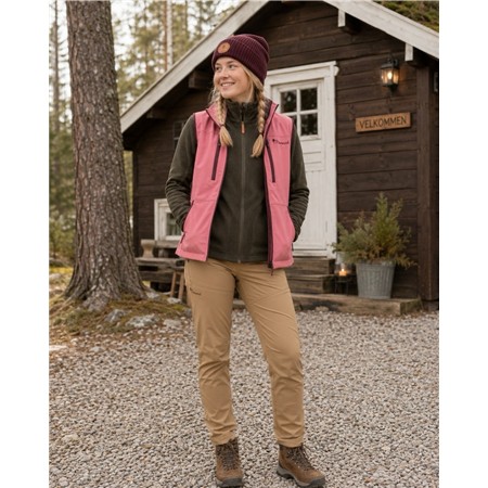 GILET DE CHASSE FEMME PINEWOOD DOG SPORTS STRETCH VEST - CHERRY PINK