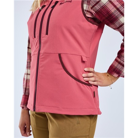 GILET DE CHASSE FEMME PINEWOOD DOG SPORTS STRETCH VEST - CHERRY PINK