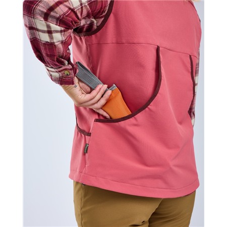 GILET DE CHASSE FEMME PINEWOOD DOG SPORTS STRETCH VEST - CHERRY PINK