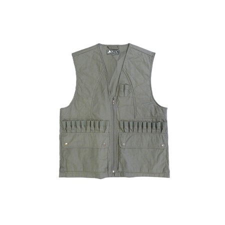 Gilet De Chasse Sans Manche Rtc Kaki - Taille L