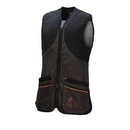 Gilet De Tir Homme Browning Shooting Vest The Classic - Gris
