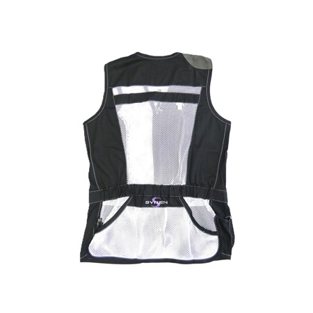 GILET DE TIR HOMME CAESAR GUERINI SYREN - BLACK & GREY - XXL - DROITIER OCCASION