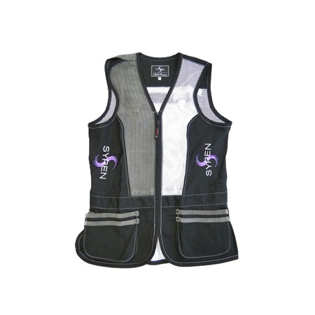 Gilet De Tir Homme Caesar Guerini Syren - Black & Grey - Xxl - Droitier
