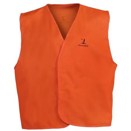 Gilet De Traque Percussion Renfort - Orange