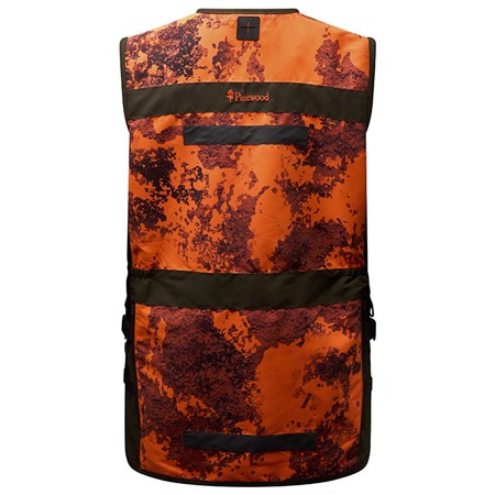 GILET FEMME PINEWOOD FURUDAL HUNTER PRO 2.0 CAMOU - STRATA BLAZE/MOSS GREEN