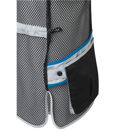 GILET HOMME BERETTA FULL MESH - BLACK/BLUE EXCELL