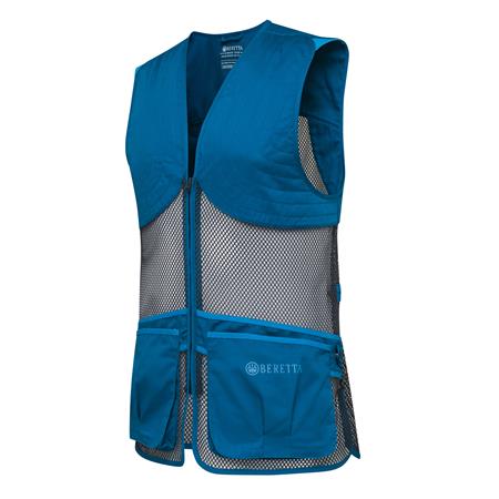 Gilet Homme Beretta Full Mesh - Blue Twilight