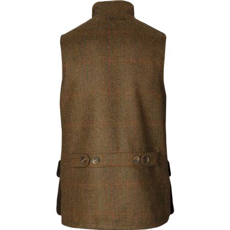 GILET HOMME HARKILA KENMORE - FOREST GREEN/HERRINGBONE