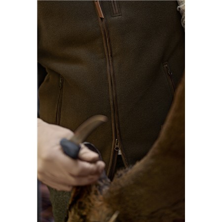 GILET HOMME HARKILA SANDHEM SHERPA - WILLOW GREEN