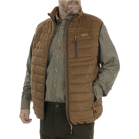 GILET HOMME HART MONTARAZ-V - MARRON