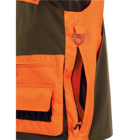 GILET HOMME HART RUSTICA-V - VERT / BLAZE