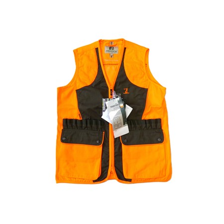 Gilet Homme Percussion Tradition Haute Visibilite - Orange - L