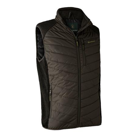 Gilet Imbottito Senza Maniche Uomo Deerhunter Moor - Fallen Leaf