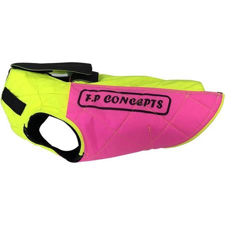 Gilet Protettivo F.P Concepts Caumont Con Mantellina - Giallo/Rosa
