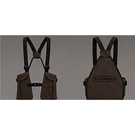 GILET SAC À DOS F.P CONCEPTS - MARRON