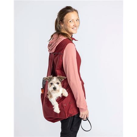GILET SANS MANCHE FEMME PINEWOOD DOG SPORTS EXPERT W - ROUGE