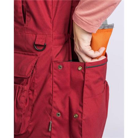 GILET SANS MANCHE FEMME PINEWOOD DOG SPORTS EXPERT W - ROUGE