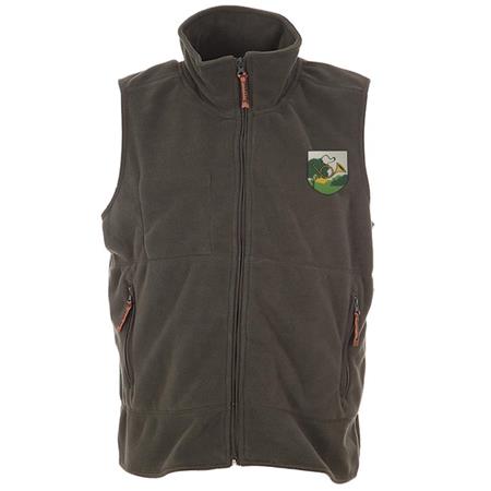 Gilet Sans Manche Homme Bartavel Flam V12 Micropolaire - Kaki