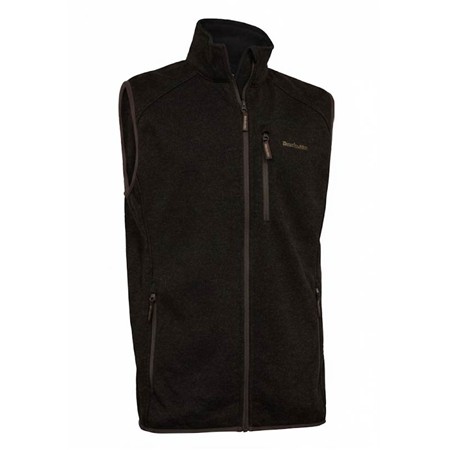 Gilet Sans Manche Homme Deerhunter Moor Knitted - Brown Leaf