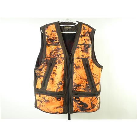 Gilet Sans Manche Homme Harkila Wildboar Pro Safety - Orange/Marron - Xxl