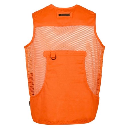 GILET SANS MANCHE HOMME PERCUSSION FILET SAVANE - ORANGE