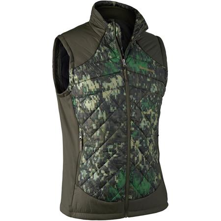 GILET SANS MANCHES HOMME DEERHUNTER CUMBERLAND QUILTED WAISTCOAT - EQ CAMOUFLAGE