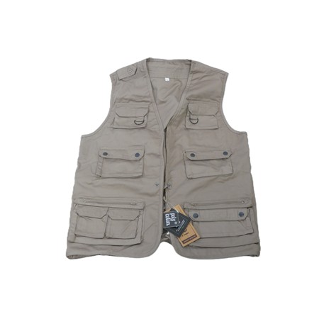 Gilet Sans Manches Homme Idaho Reporter - Beige - L