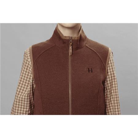 GILET SENZA MANICHE DONNA HARKILA SANDHEM PRO WOMEN - RUGGINE