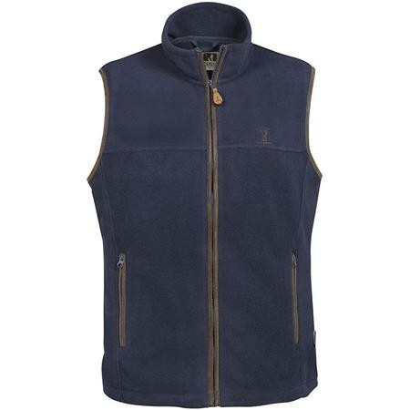 Gilet Senza Maniche Uomo Idaho Scotland Pile - Blu