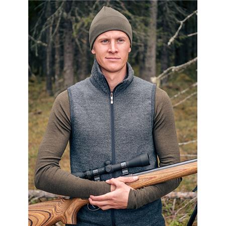 GILET SENZA MANICO MISTO WOOLPOWER VEST 400 GRIGII