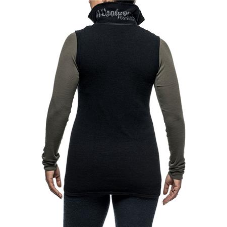 GILET SENZA MANICO MISTO WOOLPOWER VEST 400 NERO