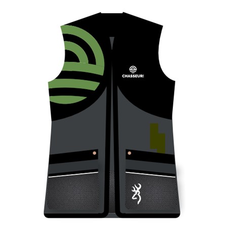 Gilet Shooting Vest Fugam Chasse - Gris