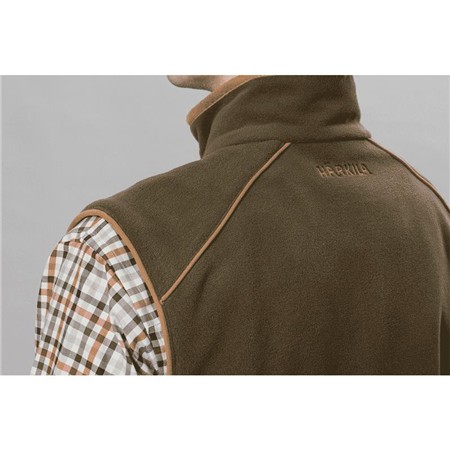 GILET SMANICATO UOMO HARKILA SANDHEM 200 - VERDE